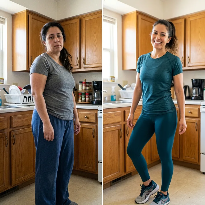 Transformación de Patricia H. — antes y después